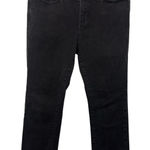 Rock & Republic Low Rise Black Cropped Kendall Jeans Size 8 Flap Pockets Grunge Photo 0