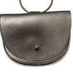 Melie Bianco Vegan Bag Felix Ring Handle in Pewter Photo 1