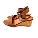 MIA Amore Women’s Bianqa - Wide Sandals Sz 10W In Cognac 1774W/BIANQA-W Photo 1