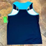 NWT Court Haley Halter Lagoon Tennis Pickle Ball Top Large Blue Photo 10