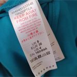 Topshop Size 4 Blue Dress Wrap Elastic Tie Casual Formal Flowy Chic Cute Photo 6