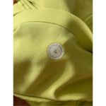 Lululemon Time To Sweat Crop 23" Lemon Vibe women's size 4 Photo 3