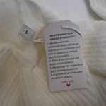 Amazon  Womens L Winter White Mock Neck Sweater NEW Photo 7