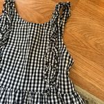 ZARA XS Buffalo Check Sleeveless Top Photo 1