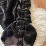 T Tahari Brown Cropped Wide Leg Pants EUC Sz 4 Silk Velour/Velvet Photo 5