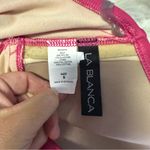 La Blanca Pink Strapless One-Piece Swimsuit Size 8 Photo 3