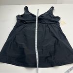 Raisin's ‎ Curve Trendy Plus Size Lucia Twist-Front Swimdress Womens Black 22W NEW Photo 11