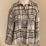 ZARA NWT Plaid Flannel Overshirt Shirt Jacket Shacket Size S Photo 14