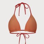 BERLOOK ECONYL® Red Reversible Halter Triangle Bikini Top AND BOTTOM 12 Photo 7