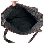 Bally Vintage Shoulder Bag Tote Gold Brown Leather Photo 5