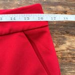 A8 INC International Concepts Red Flare Bell Bottom Wide Leg Trouser Pants Size 8 Photo 2