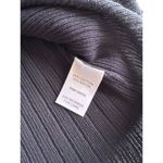 Etcetera  Ribbed Navy Long Sleeve Shirt Medium Comfort Photo 2