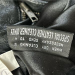 wilson's leather Wilsons Black Leather Pants Lined High-Rise Heavyweight Moto - Size 10 Photo 10