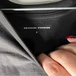 Universal Standard NWT Black Misa Tie Front Crew Neck Sweater Dress Photo 7