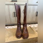 Brown Leather Knee Photo 1