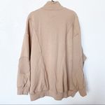 BDG  Porter Zip Up Sweatshirt Tan Size Medium NWT Photo 11