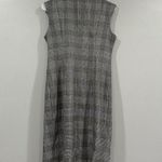 Calvin Klein Houndstooth Plaid Trench Double Breasted Dress 4P Photo 3