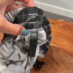 Adidas  Women's Marble Black and Gray Athletic Shorts Photo 3