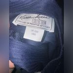 NWT Vintage Karen Lucas Royal blue Scrunch pleated pants Size 12 Photo 2