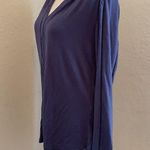 Max jeans Nightshadow Blue Long Sleeve Top Size Small Photo 2