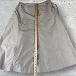 3.1 Phillip Lim ‎ Button Front Tie Waist Midi Skirt Khaki Pleated Sz 12 Photo 9
