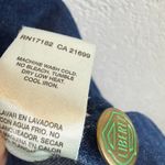 Liberty Denim Overalls — Women's Size 20 Tall Green Zip Accent Carpenter Style Blue Photo 9