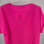 Jess Lea Whitney Vibrant hot Pink Short cap Sleeve V Photo 2