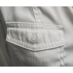 Cato  White Button‎ Down Shirt Medium 3/4 Sleeve Career Casual Photo 1