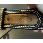 Justin  Belt Chukka Women’s 48 C10959‎ Leather Silver Western Horse Rodeo Cowgirl Photo 4