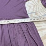 Peruvian Connection  Nicole Tunic Dress Pima Cotton Blend Rum Raisin Medium Photo 7