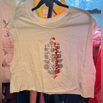 Free People NWT  FP Movement Inspire Logo Tank - white buti logo combo - Small Photo 6