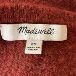 Madewell Red Open Front Cardigan Women’s Sz XS Merino Wool Alpaca Blend Photo 5