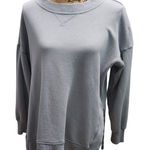 Aerie  Crew Neck Pullover Sweatshirt Womens Size Small Gray Tunic Oversized Photo 0