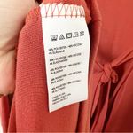 Free People Aubre Long Sleeve Stretch Open Back Chili Oil Maxi Dress Medium NWT Photo 4