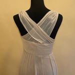 ASOS 🛍️ DESIGN Bridesmaid Blush Ruched Bodice Drape Maxi Dress Wrap Waist 6 Photo 11