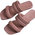 Dolce Vita Women's Low Heel Adore Rose Leather Flat Sandals Sz 9.5 NWOT Pink Photo 0