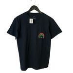 NEW Active Ride Shop T Shirt Fruit WKND Rainbow Graphic Tee Short Sleeve Black S Photo 0