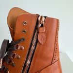 The Office Of Angela Scott Mr. Bernard Boots 40 EU | 10 US Brown Leather Combat Photo 10