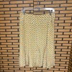 Susan Bristol  Yellow Silk Skirt Size 6 Photo 1