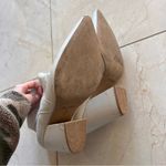 Sam Edelman White Bootie Heels Sz 8 Well Loved Photo 2