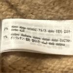 ZARA Women’s Beige Knit Cropped Cardigan Sweater Size S | Button Front, Ribbed Photo 5