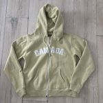 Vintage Canada Pastel Green Zip Up Photo 0