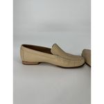 Vintage Joy Harper Women's Leather German Loafers Neutral Beige Size 37 US 6 Tan Photo 4