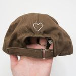 Gap Vintage Y2K Brown Rhinestone Baseball Hat Photo 4