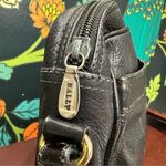 Bally Vintage Black Leather Crossbody Bag I Made in Italy Photo 4
