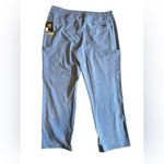 Dickies Dynamix Medical Scrub Pants Women’s Size LP Mid Rise Straight Leg Cielo Photo 4