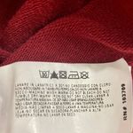 Armani Jeans burgundy logo sweatshirt, cotton crew neck long sleeve top Size undefined Photo 8