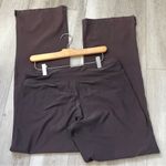 Nike Y2K Leggings mid-rise wide leg bootcut yoga womens Brown (large) vintage Photo 3