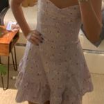 Purple And Yellow Dress Size XS Photo 2