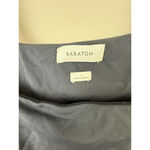 Babaton by Aritzia Black Thong Tank Bodysuit - Size - Large Photo 2